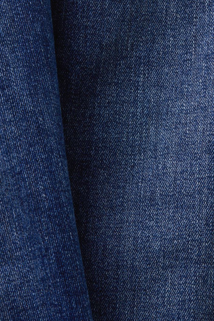 Mid rise skinny jeans, BLUE DARK WASHED, detail image number 5