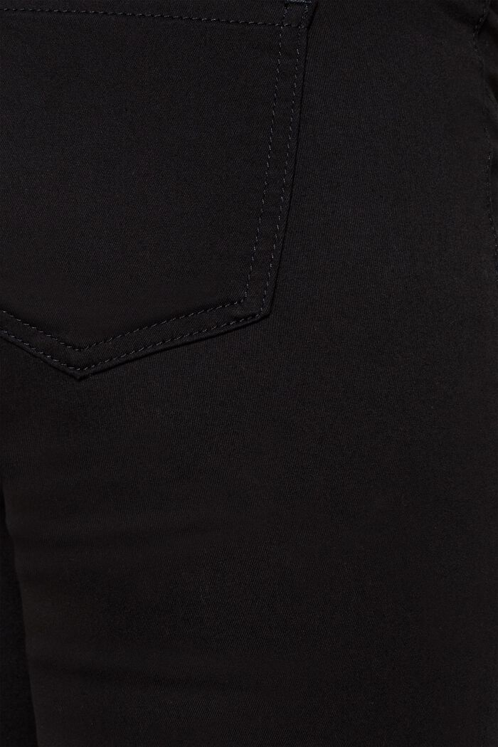 Pantalon stretch à ceinture de maintien, BLACK, detail image number 3