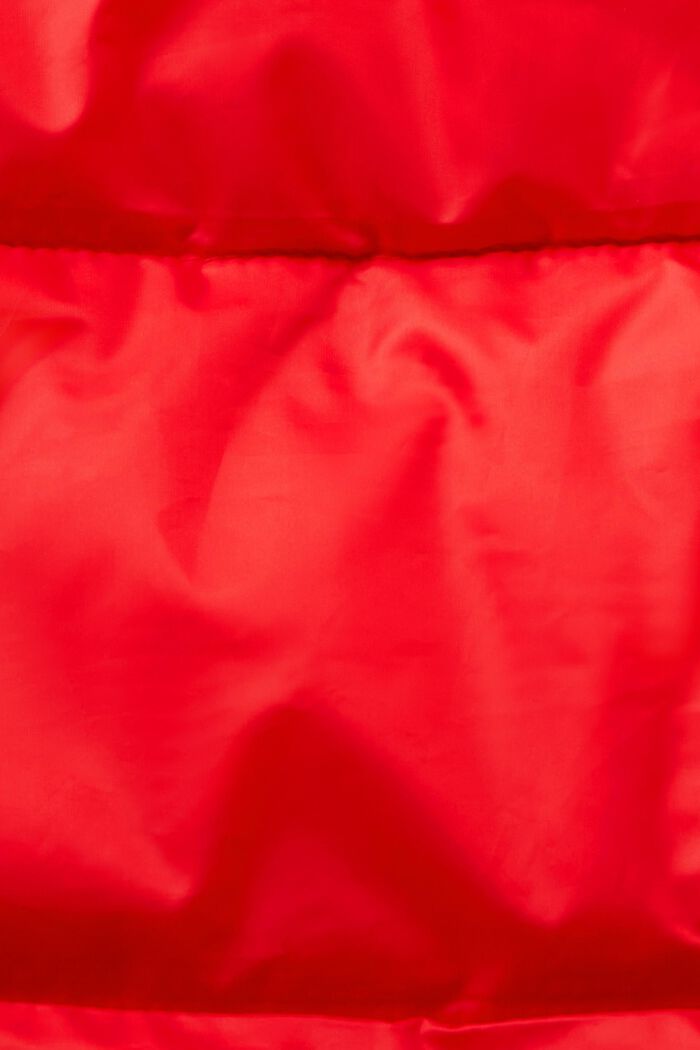 Recyclée : la veste matelassée à capuche, RED, detail image number 5