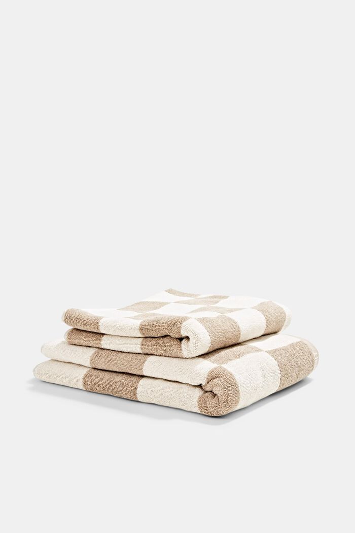 Handdoek van badstof, 100% katoen, SAND, detail image number 2