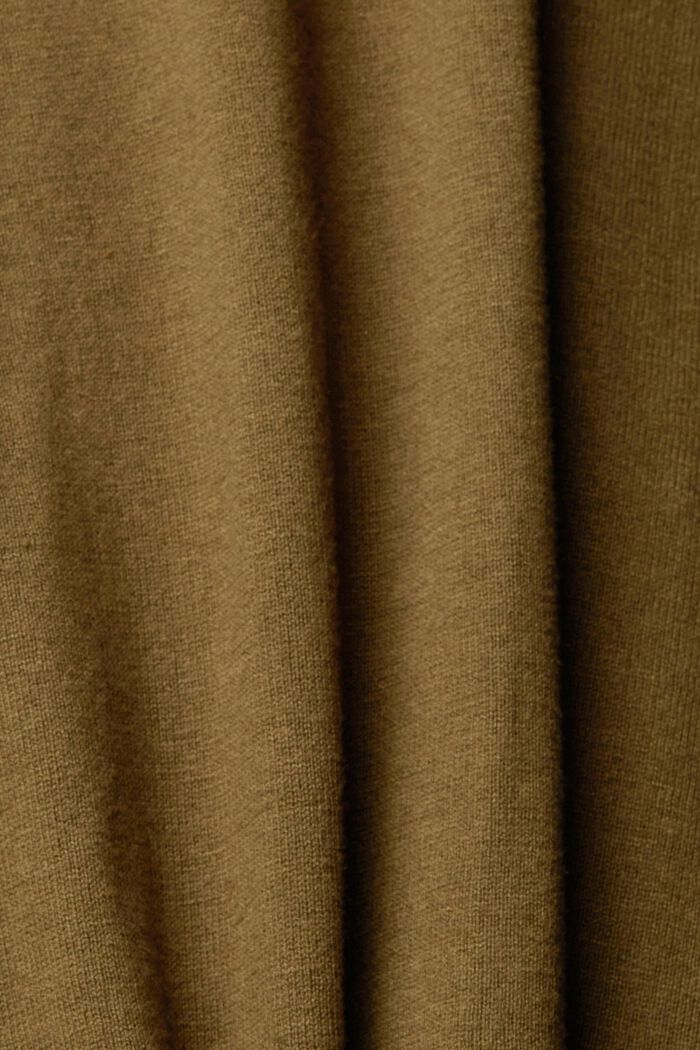 Pull-over à col roulé, KHAKI GREEN, detail image number 1