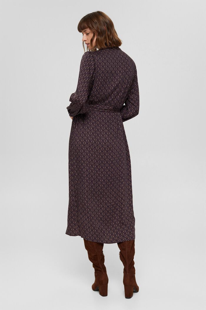 Robe-chemise en LENZING™ ECOVERO™, NAVY, detail image number 2
