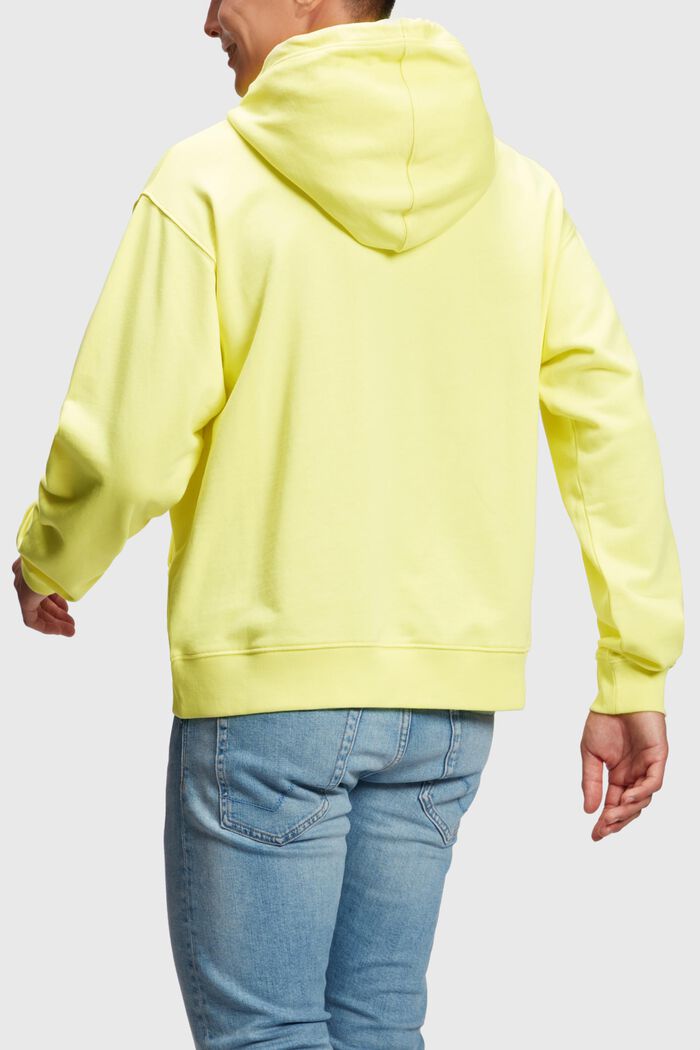 Hoodie met patches, AMBER YELLOW, detail image number 1