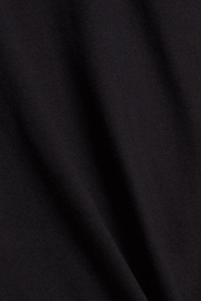 Pyjamabroek van 100% biologisch katoen, BLACK, detail image number 4