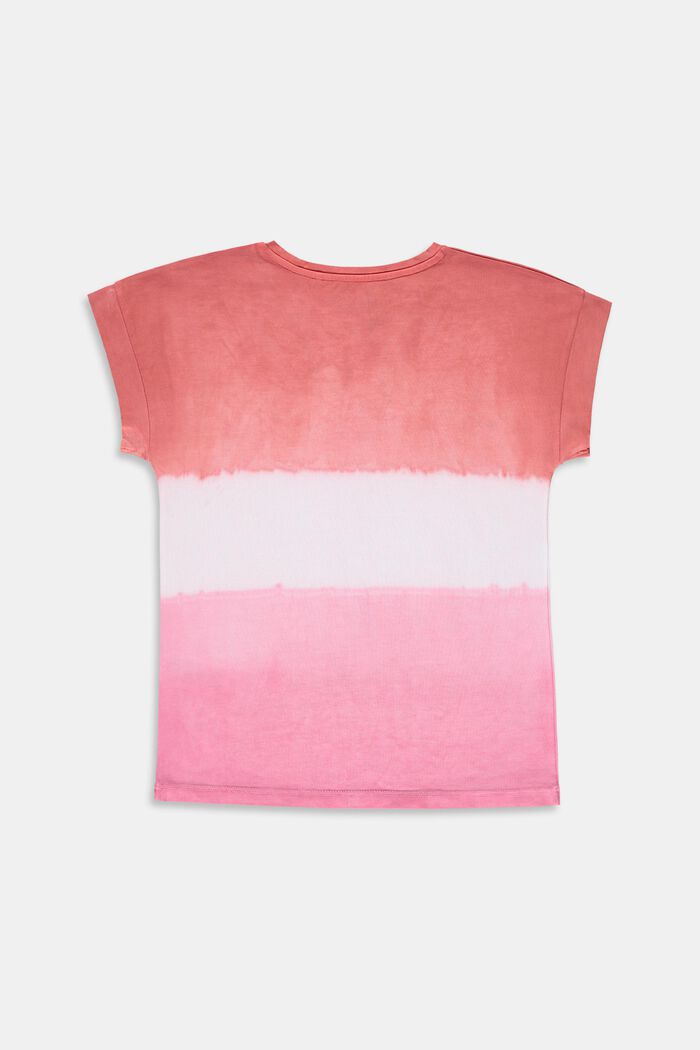 Oversized T-shirt met een dip-dyed-look, 100% katoen, BLUSH, detail image number 1