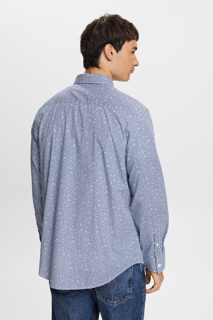 Chemise à motif, 100 % coton, WHITE, detail image number 3