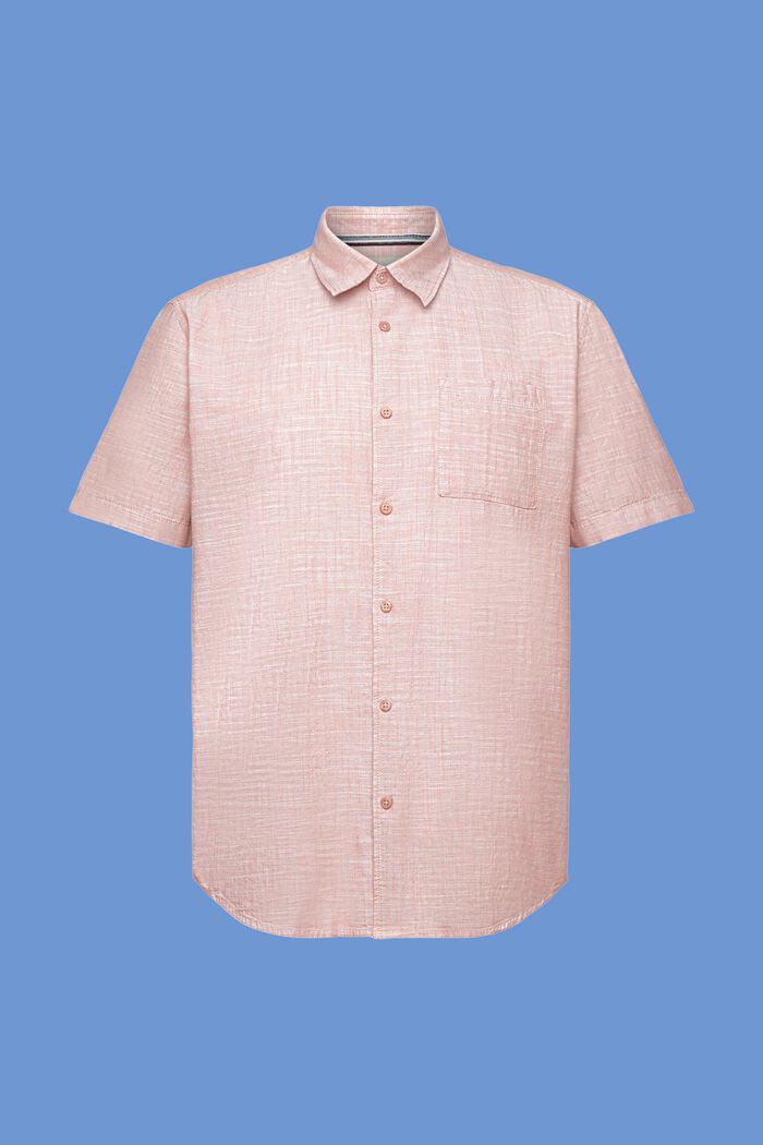 Overhemd met buttondownkraag, DARK OLD PINK, detail image number 5