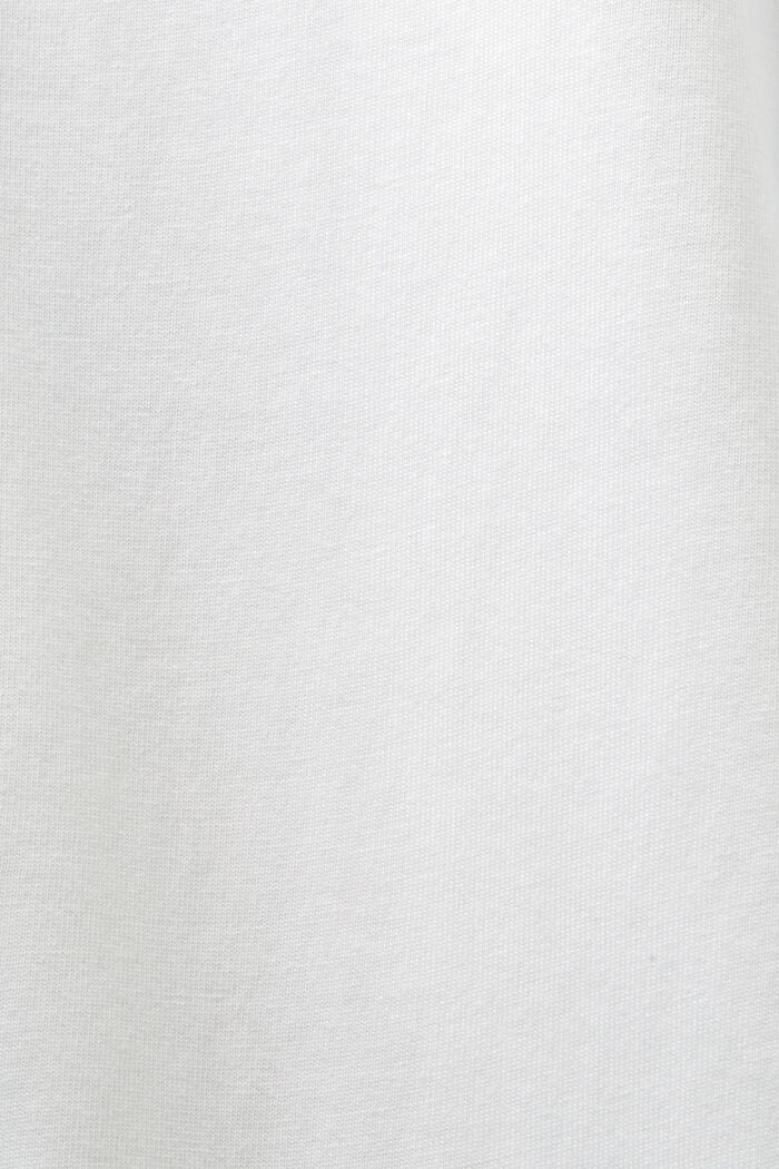 Uniseks T-shirt met logo, WHITE, detail image number 6