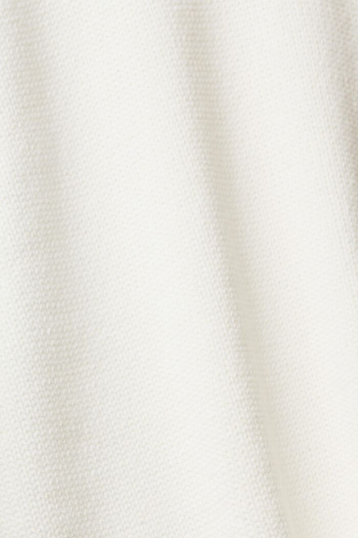Gebreide trui met turtleneck, OFF WHITE, detail image number 1
