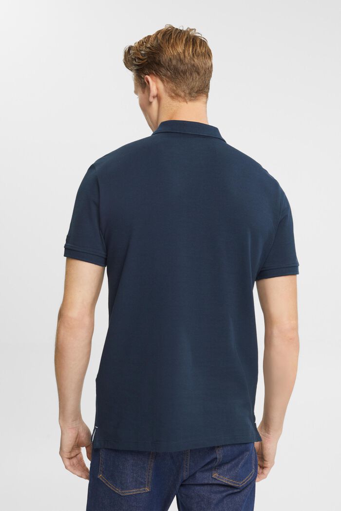 Polo coupe Slim Fit, NAVY, detail image number 3