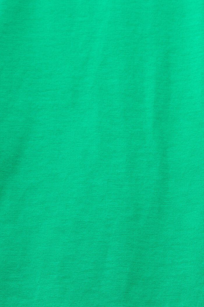 Jersey T-shirt van organic cotton, GREEN, detail image number 5