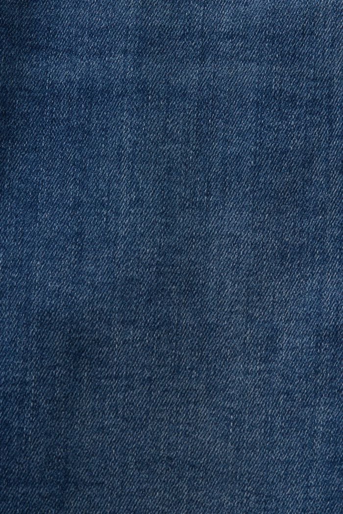 Cropped bootcut jeans met lage taille, BLUE MEDIUM WASHED, detail image number 5