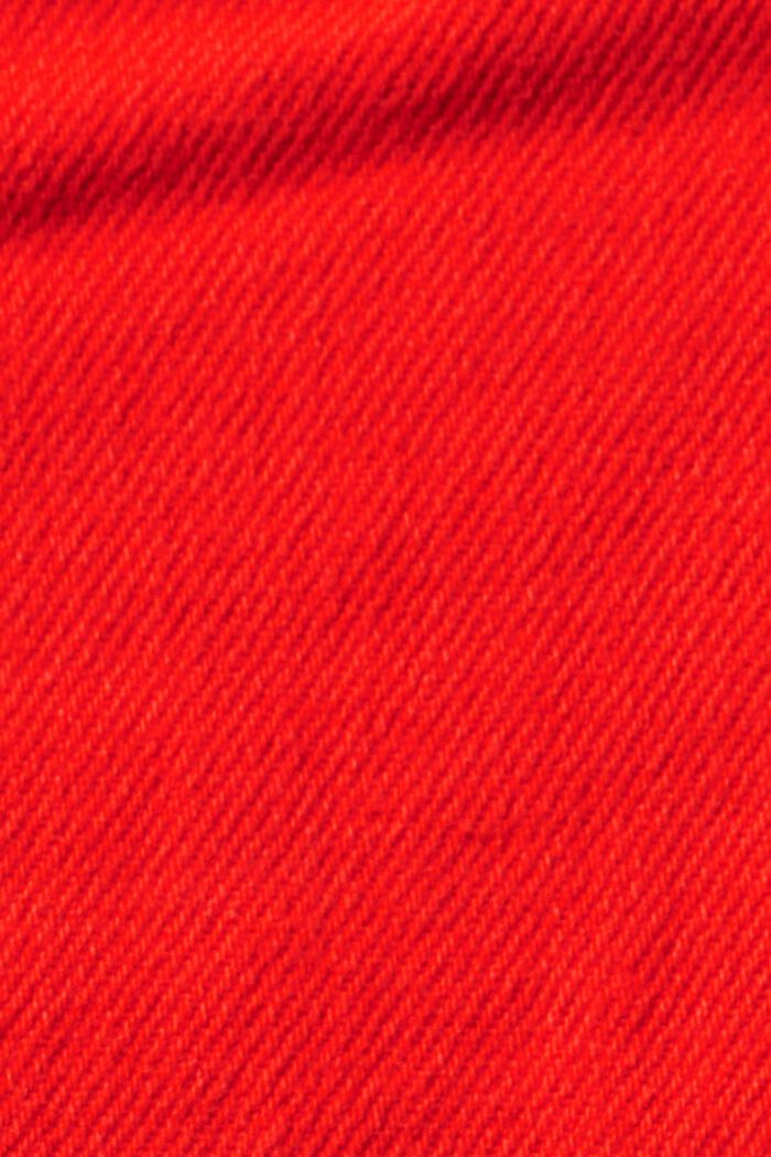 Mid-rise slim fit stretchjeans, RED, detail image number 6