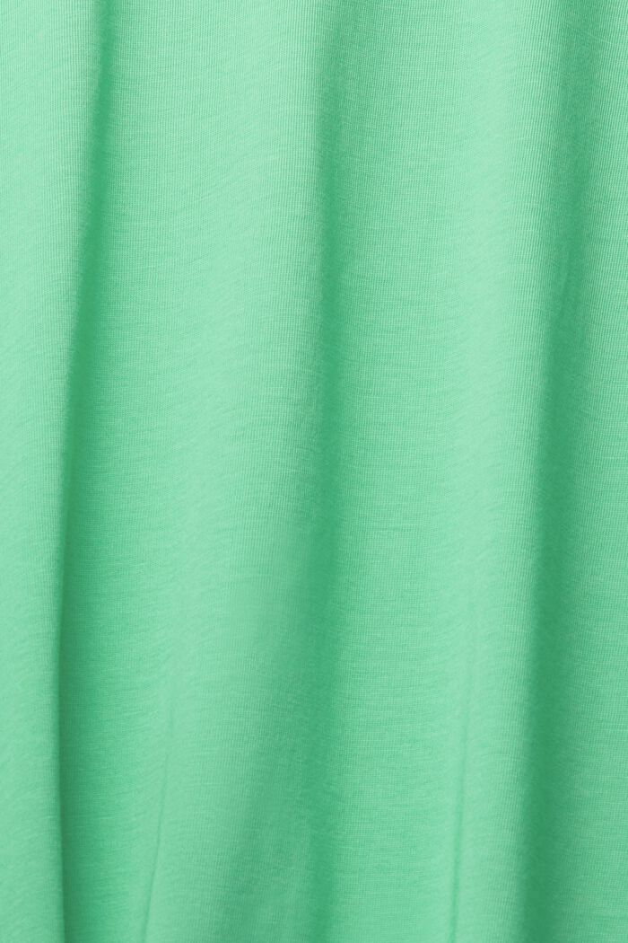 Jersey T-shirt, 100% katoen, GREEN, detail image number 5
