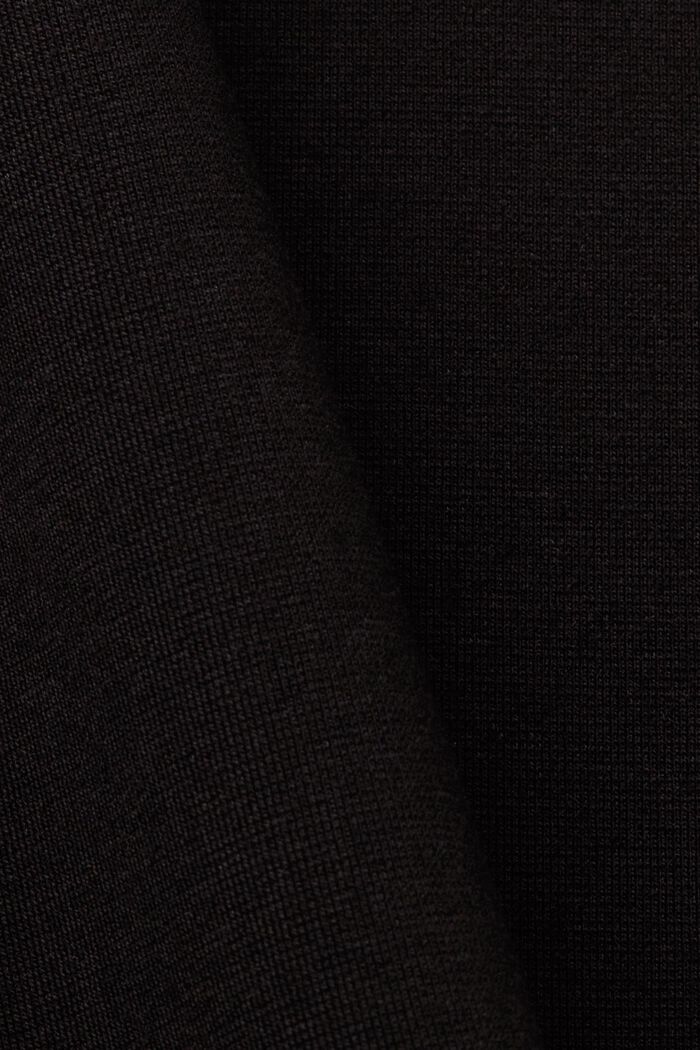 Jersey overhemdjurk, BLACK, detail image number 6