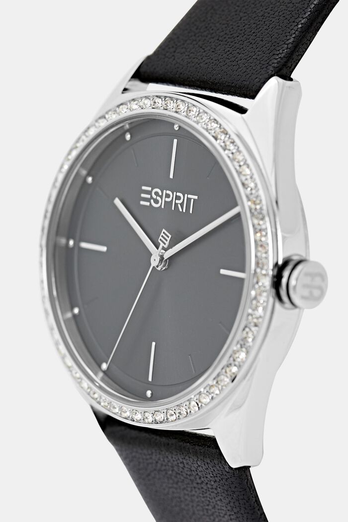 Set van horloge en armband, BLACK, detail image number 1