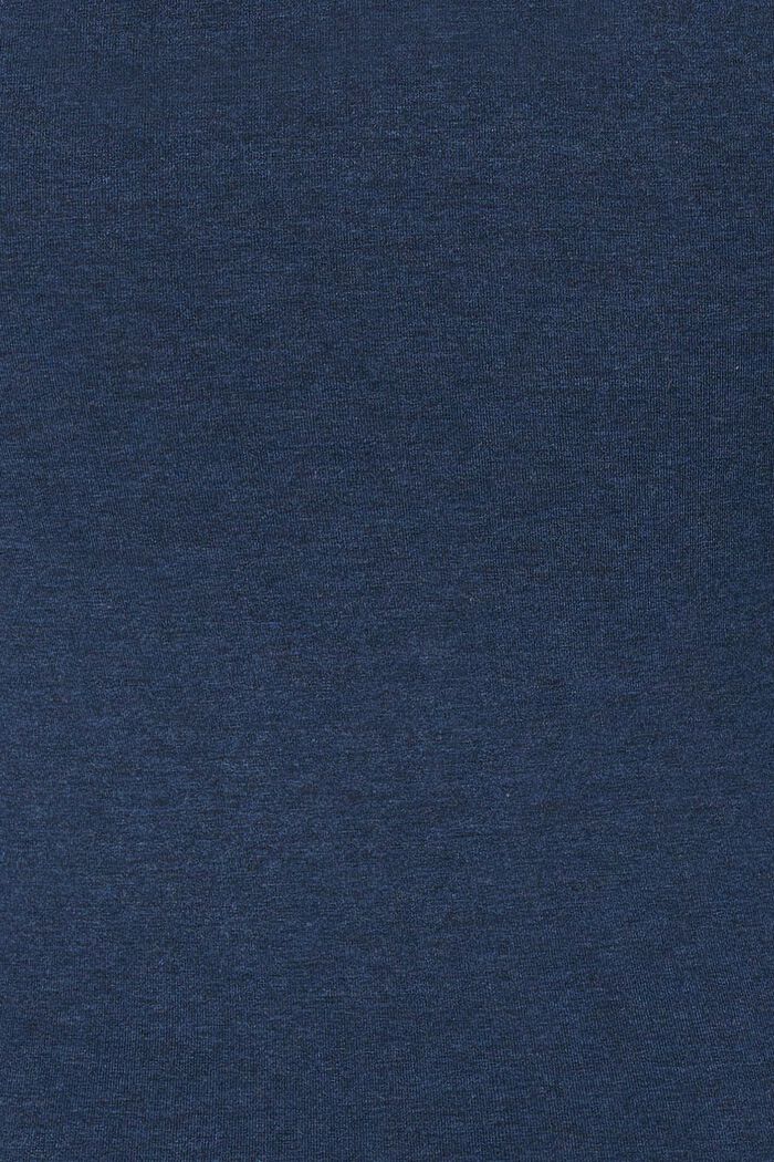 Jersey blouse met voedingsfunctie, DARK BLUE, detail image number 1