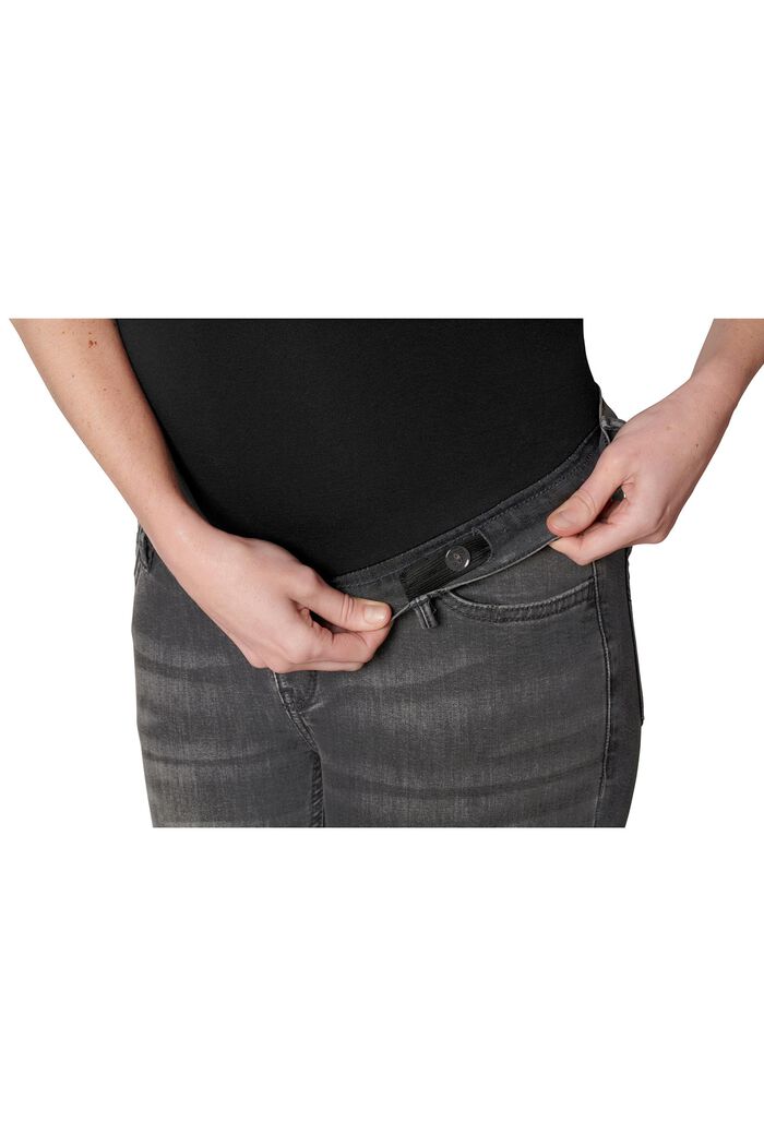 MATERNITY skinny jeans, BLACK DARK WASHED, detail image number 3