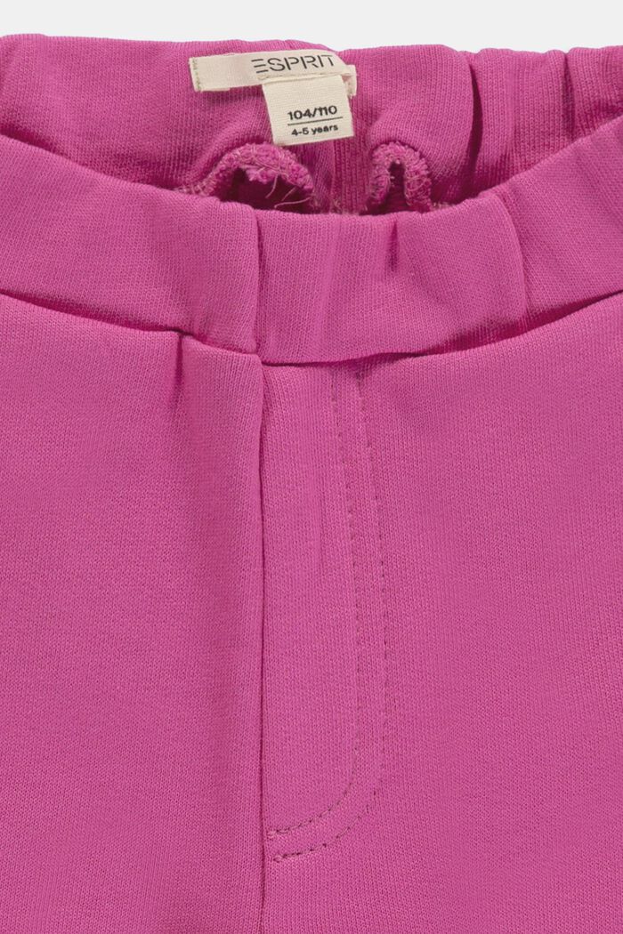 Basic sweatbroek van 100% katoen, PINK, detail image number 2