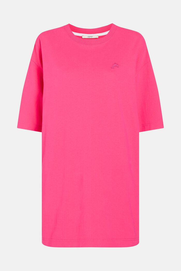 T-shirtjurk met dolfijnenpatch, PINK, detail image number 4