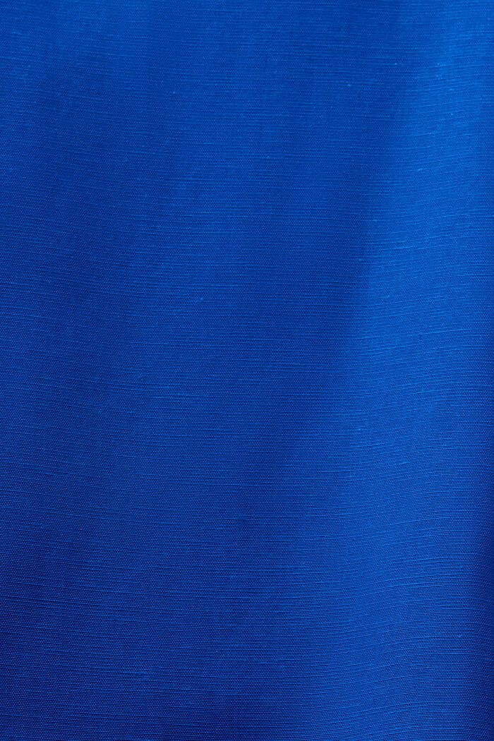 Chemise oversize boutonnée jusqu’en haut, BRIGHT BLUE, detail image number 5