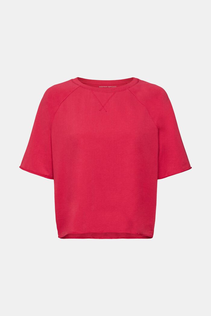 T-shirt de coupe carrée, CHERRY RED, detail image number 6