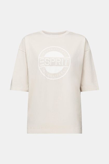 T-shirt en jersey de coton animé d’un logo