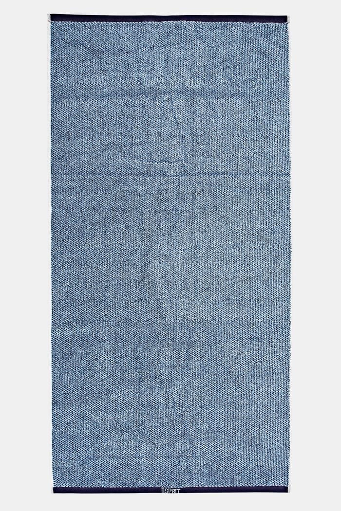Handdoek van 100% katoen, NAVY BLUE, detail image number 3
