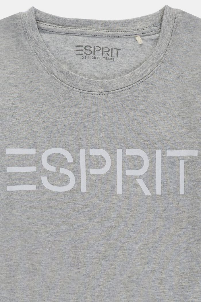 T-shirt met logoprint, MEDIUM GREY, detail image number 2