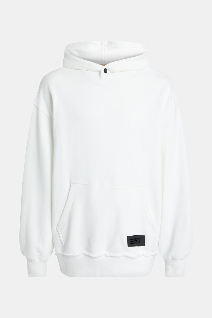 Oversized hoodie, WHITE, detail image number 4