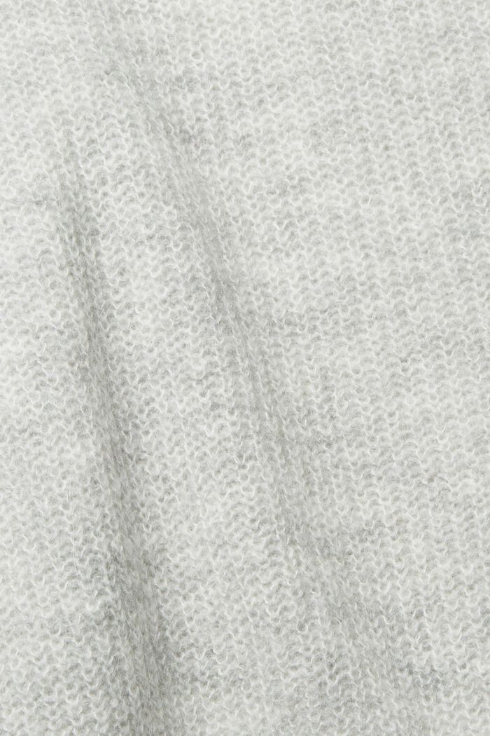 À teneur en alpaga : le cardigan, GREY, detail image number 1