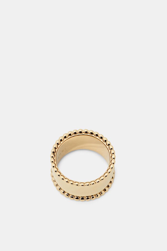 Opvallende ring, edelstaal, GOLD, detail image number 0