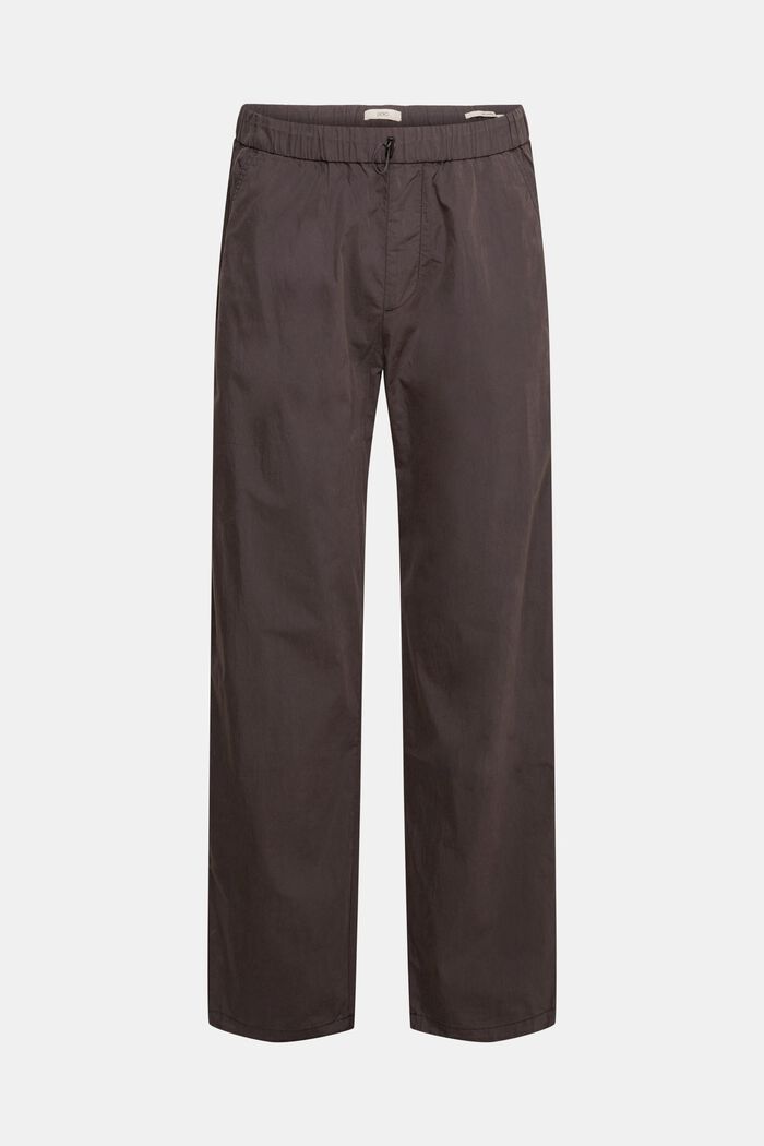 Pantalon à taille élastique, BLACK, detail image number 6
