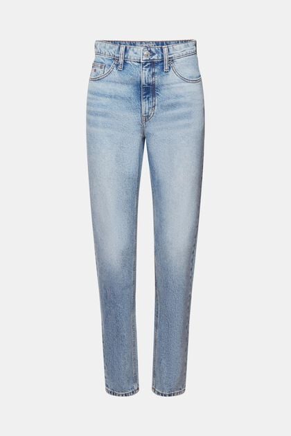 Klassieke jeans met retrolook en hoge taille
