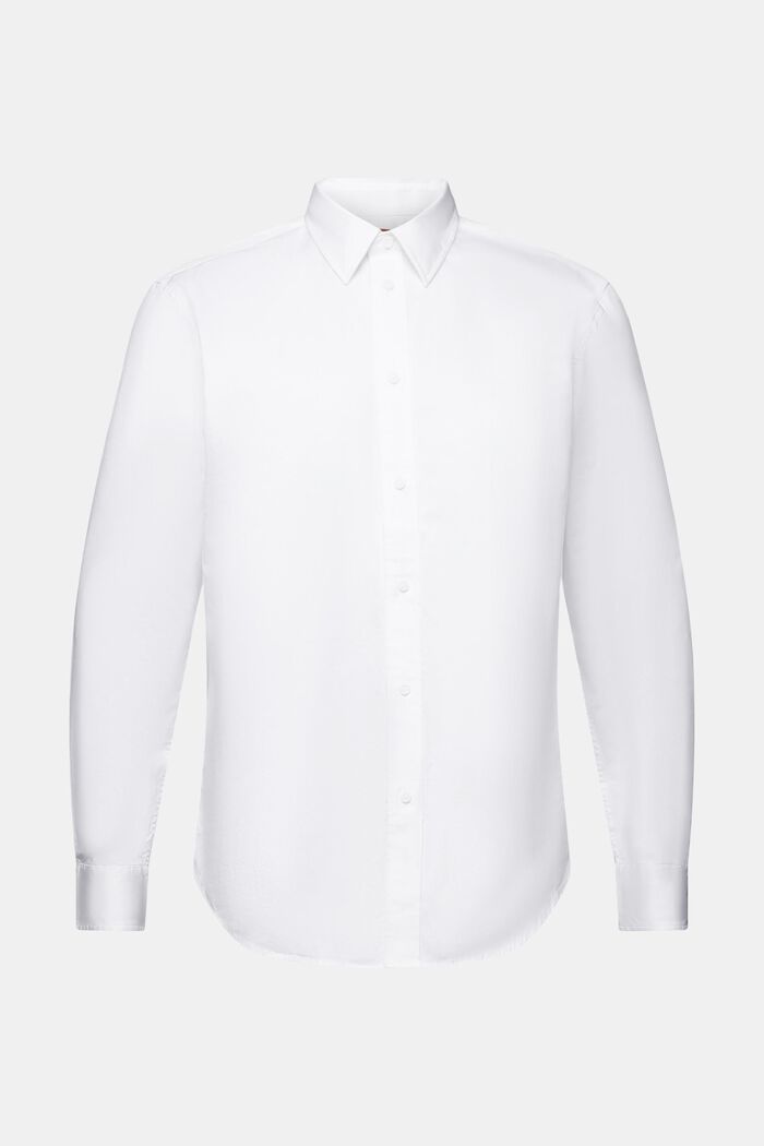 Chemise à col boutonné, WHITE, detail image number 6