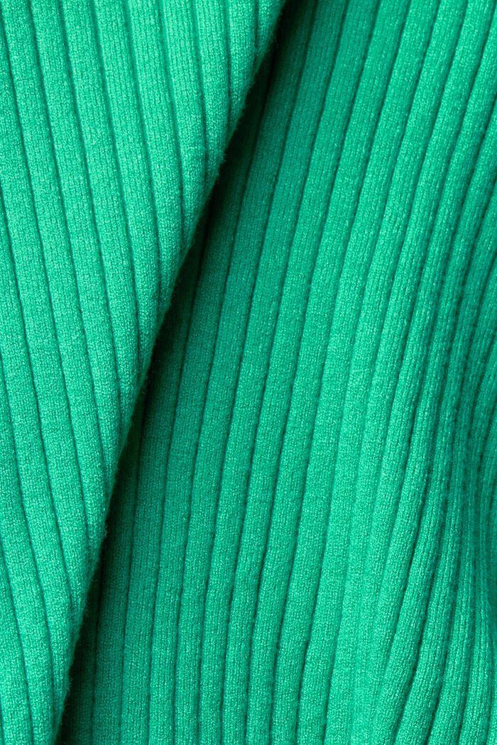 Ribtrui met col, LIGHT GREEN, detail image number 5