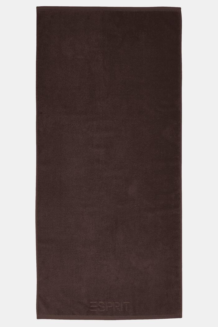 À teneur en TENCEL™ : la collection de serviettes en tissu éponge, DARK BROWN, detail image number 2