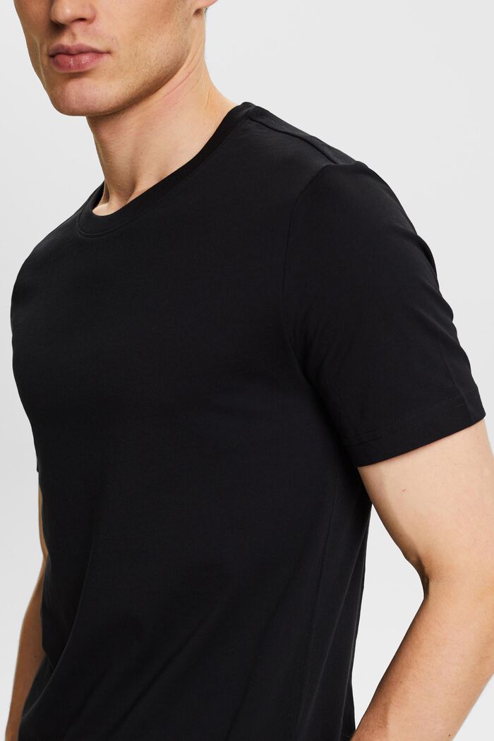 Jersey T-shirt van organic cotton, BLACK, detail image number 2