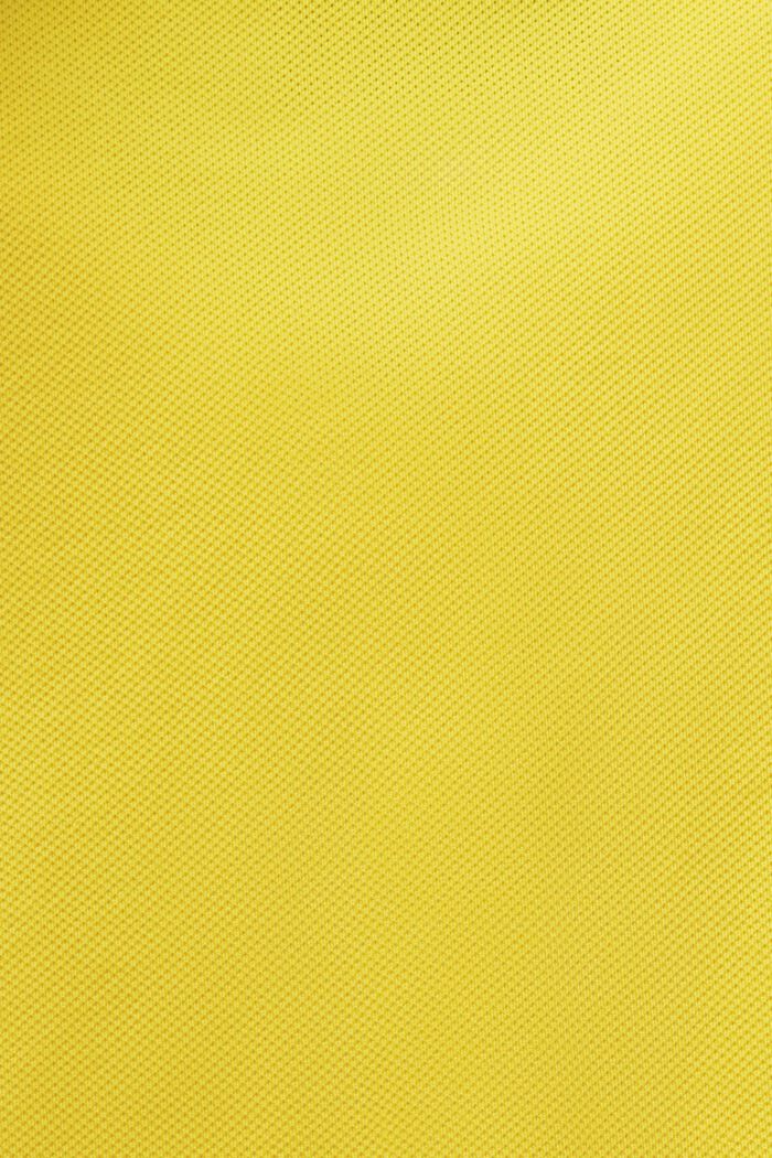 Polo en jersey, YELLOW, detail image number 5