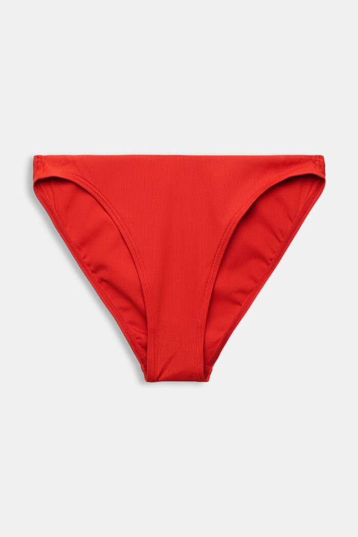 Laag uitgesneden bikinibroekje, DARK RED, detail image number 5