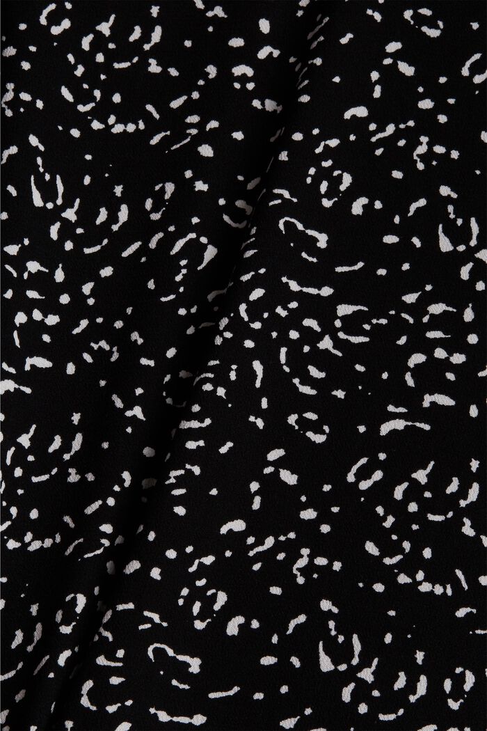 CURVY jurk met print van LENZING™ ECOVERO™, BLACK, detail image number 1