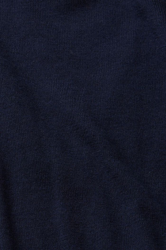 Pull-over effet cache-cœur, NAVY, detail image number 5