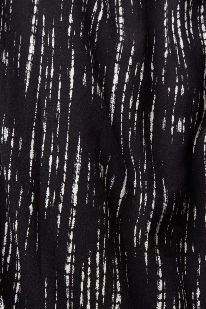 Robe-chemise à motif, BLACK, detail image number 4