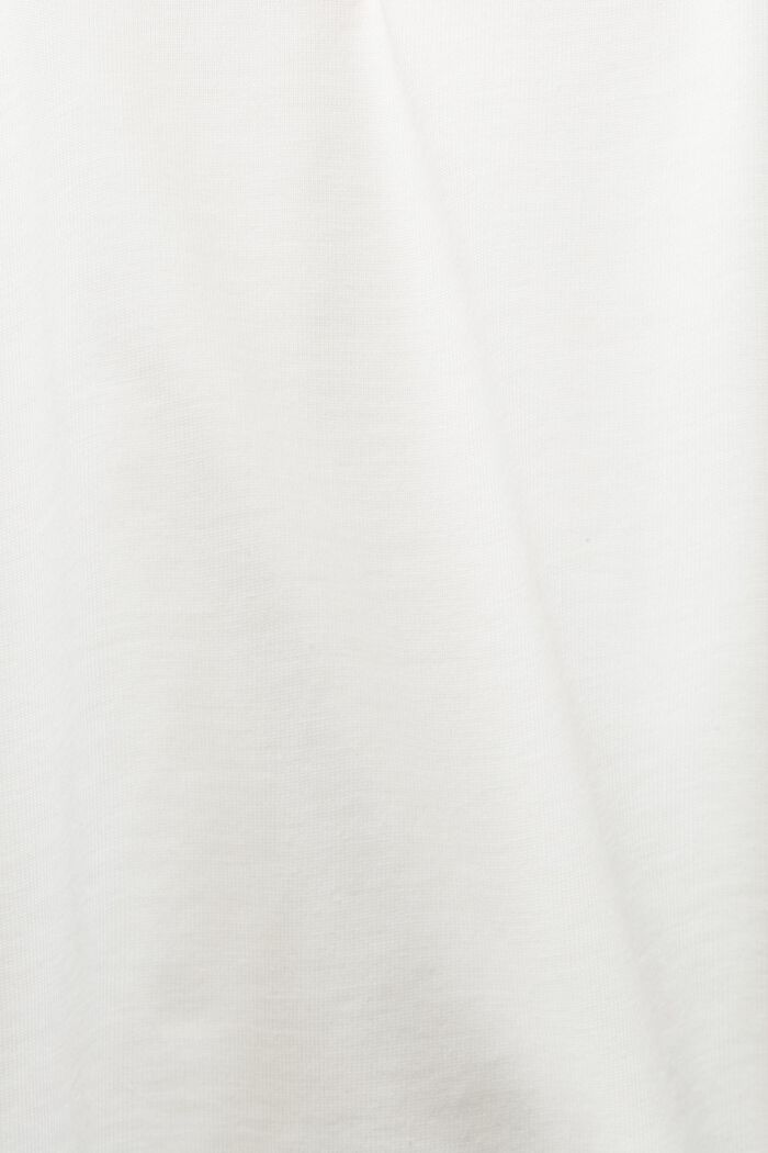 T-shirt en coton orné d’un logo brodé, OFF WHITE, detail image number 5