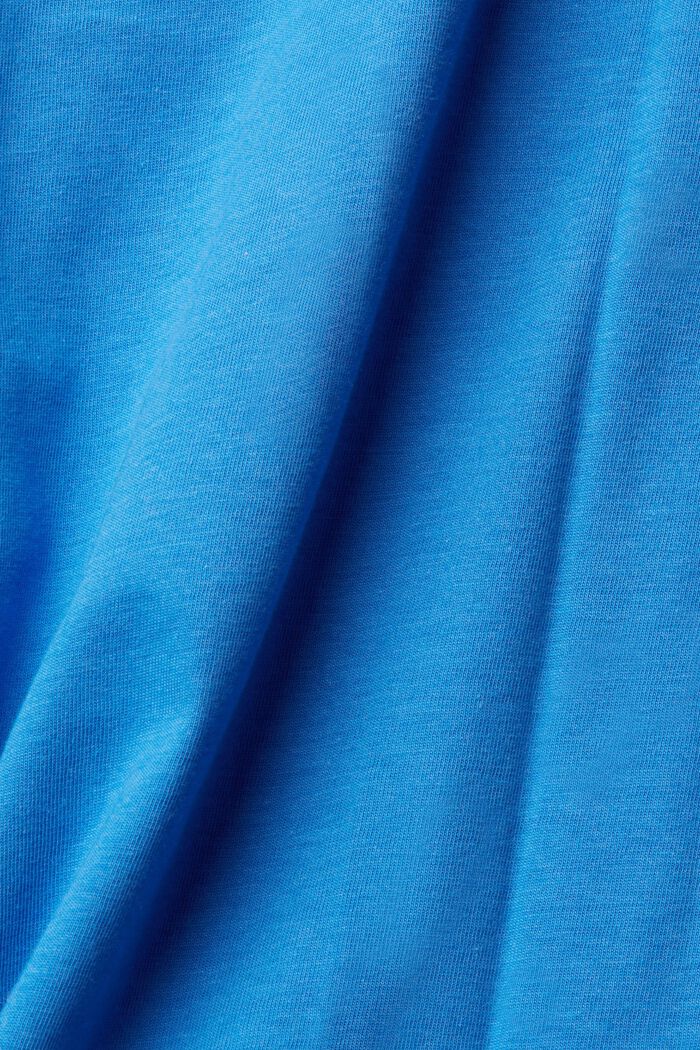 Jersey T-shirt met logoprint, BRIGHT BLUE, detail image number 1