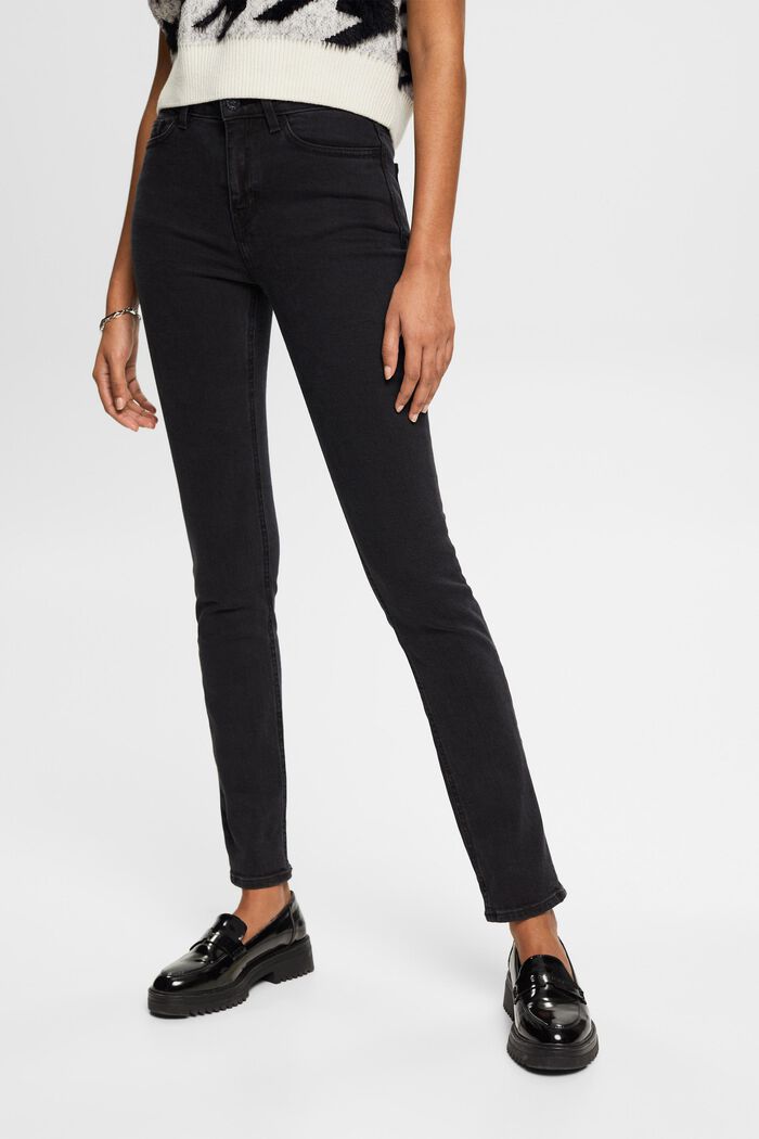 Zwarte jeans, BLACK DARK WASHED, detail image number 0