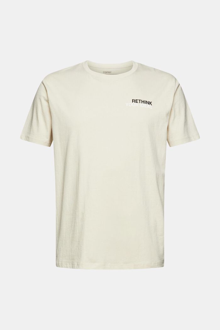 T-shirt en jersey à imprimé, 100 % coton