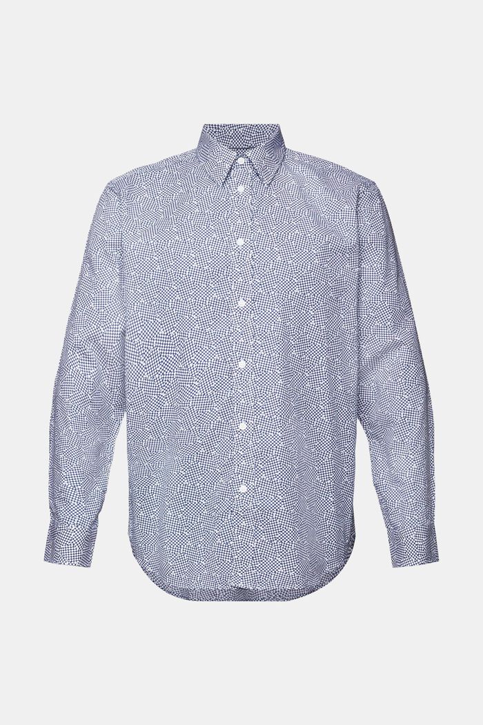 Chemise à motif, 100 % coton, WHITE, detail image number 5