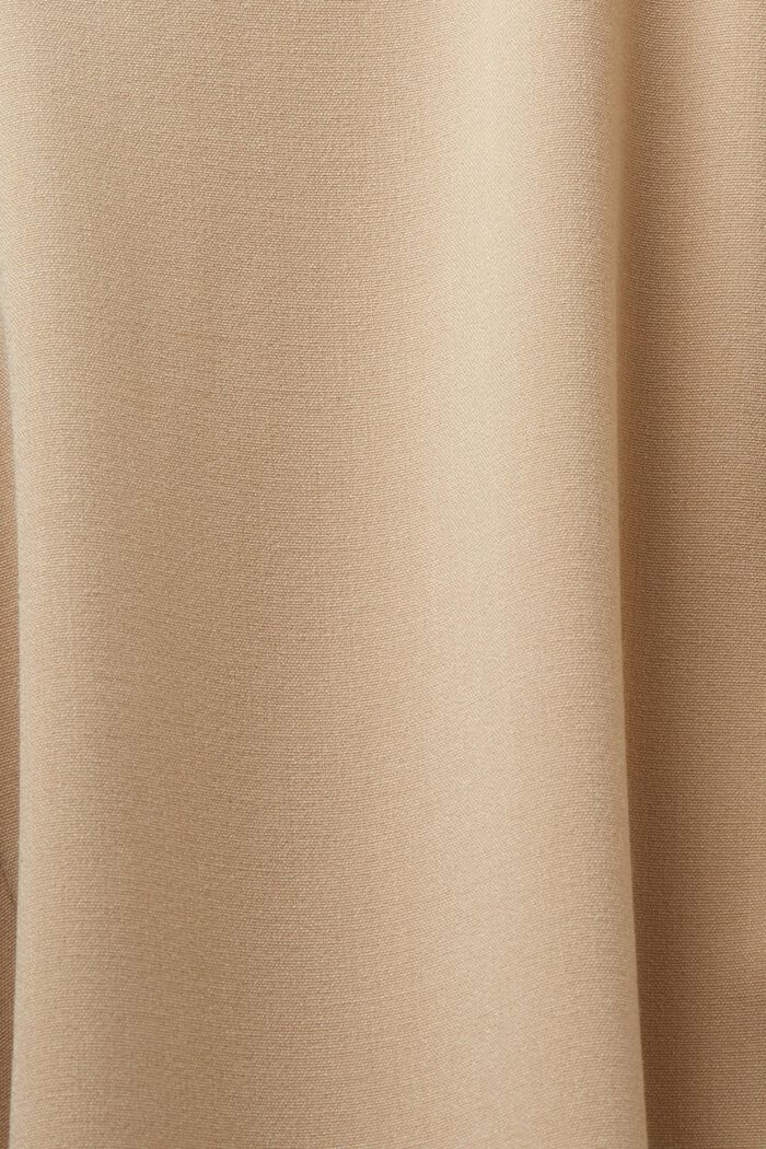 Jupe-culotte taille haute à pinces, SAND, detail image number 6