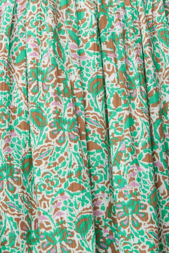Robe à motif en LENZING™ ECOVERO™, GREEN, detail image number 5